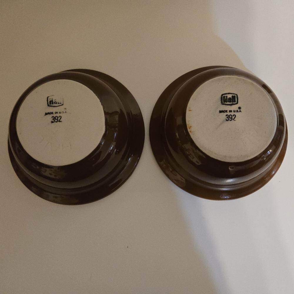 Vintage Hall China Set/2 Bowls - Picture 4 of 16